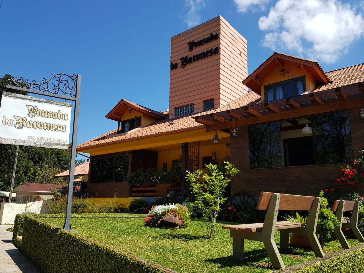 Pousada Da Baronesa Nova Petropolis Esterno foto